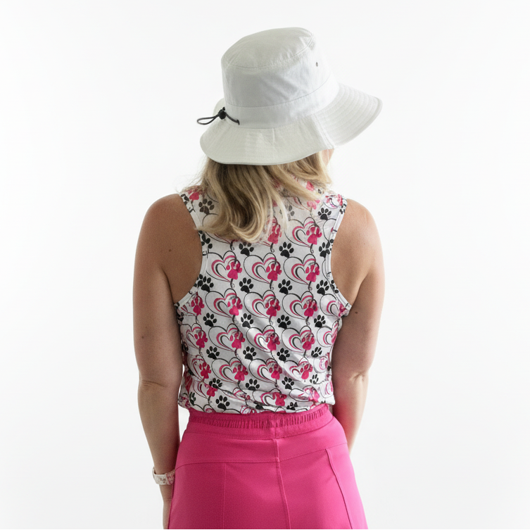 2024 Racerback-Polos für Damen
