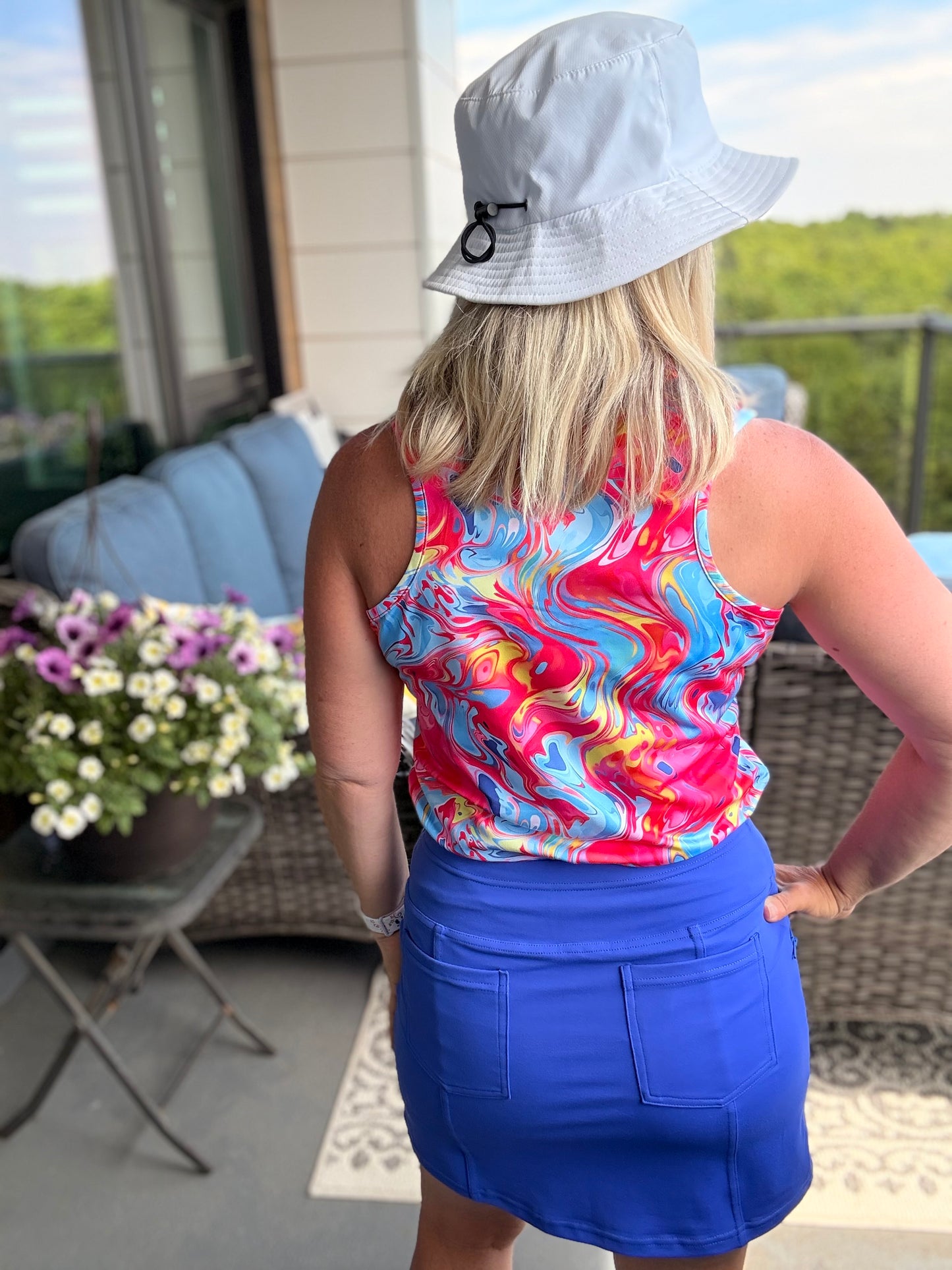 Jupe-short à poches zippées 2024