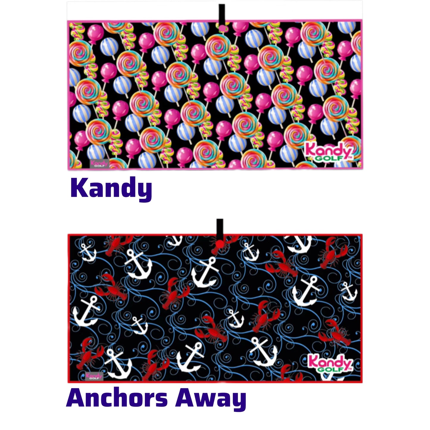 Kandy Golf towels