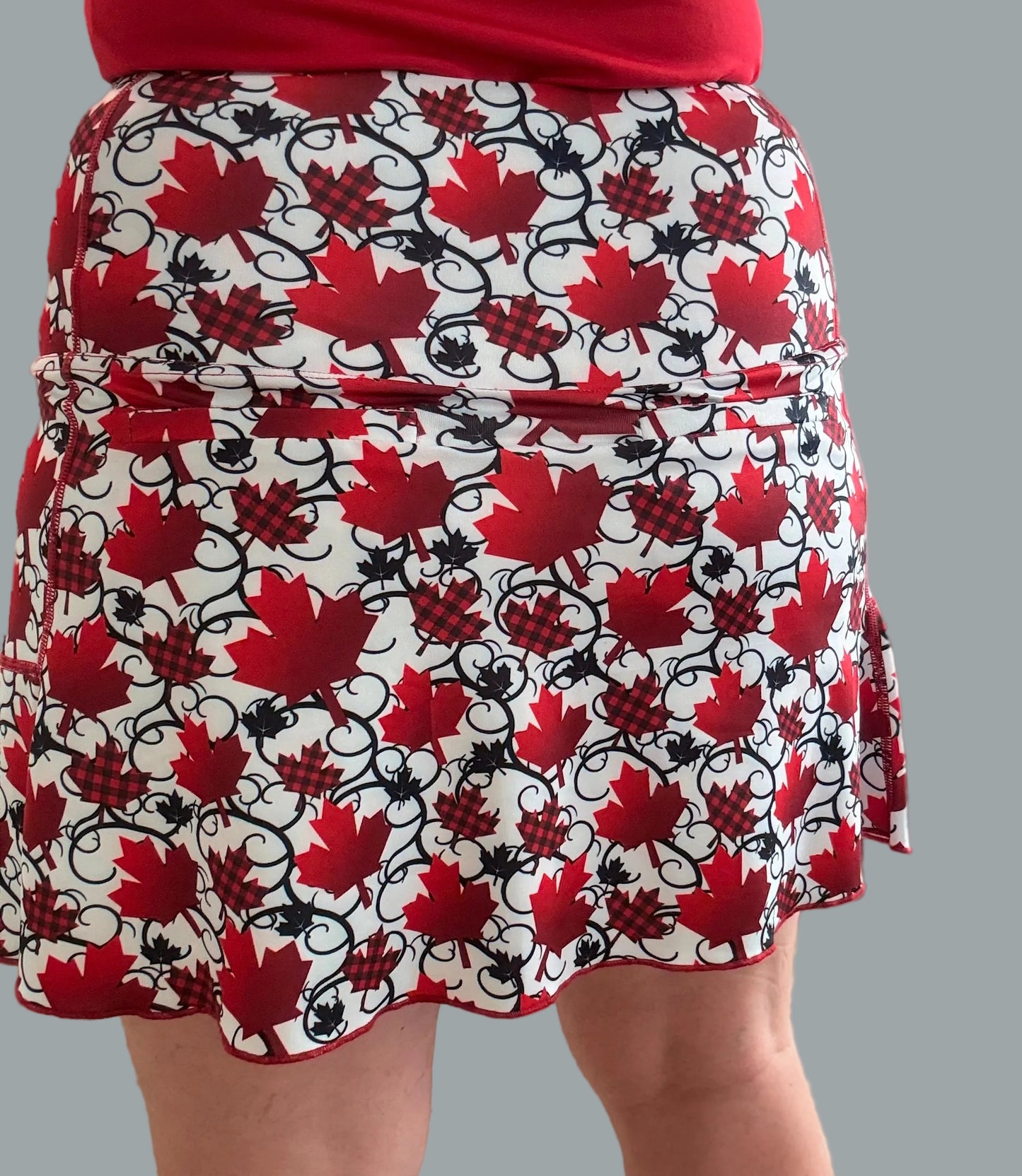 Falda pantalón con volantes Fore 2024.