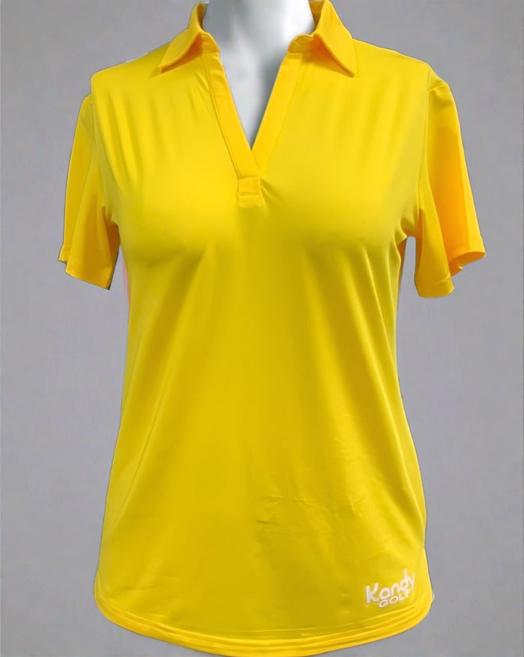 2024 女士经典 V 领 Polo 衫