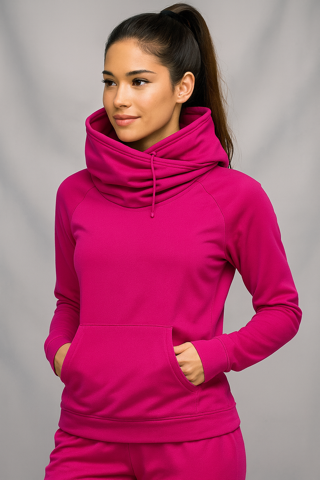 Pre order Ladies' Cowl neck pullover