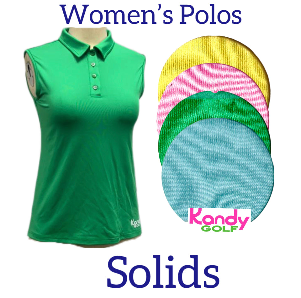 2024 Women's Sleeveless Polos