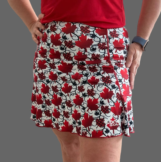Falda pantalón con volantes Fore 2024.