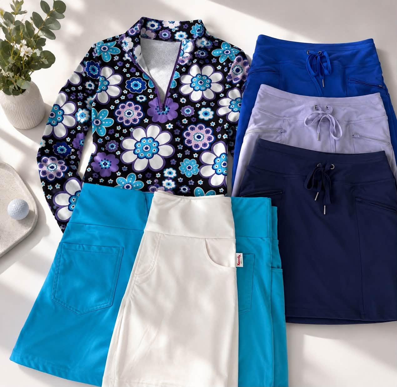 Pre Order Ladies Long Sleeve Ice Golf Polo