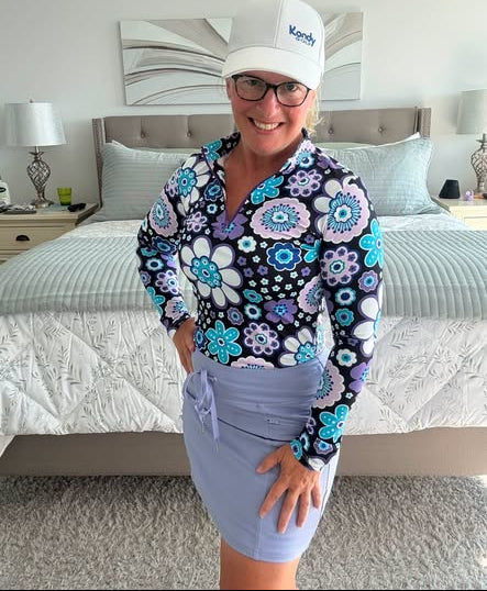 Pre Order Ladies Long Sleeve Ice Golf Polo
