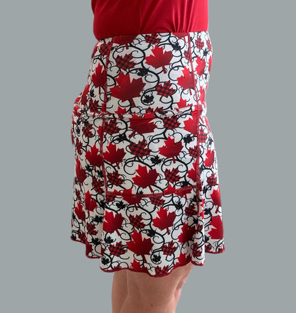 Falda pantalón con volantes Fore 2024.