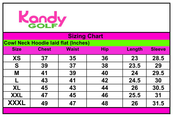 Pre order Ladies' Cowl neck hoodie, Production starts Feb 25th.