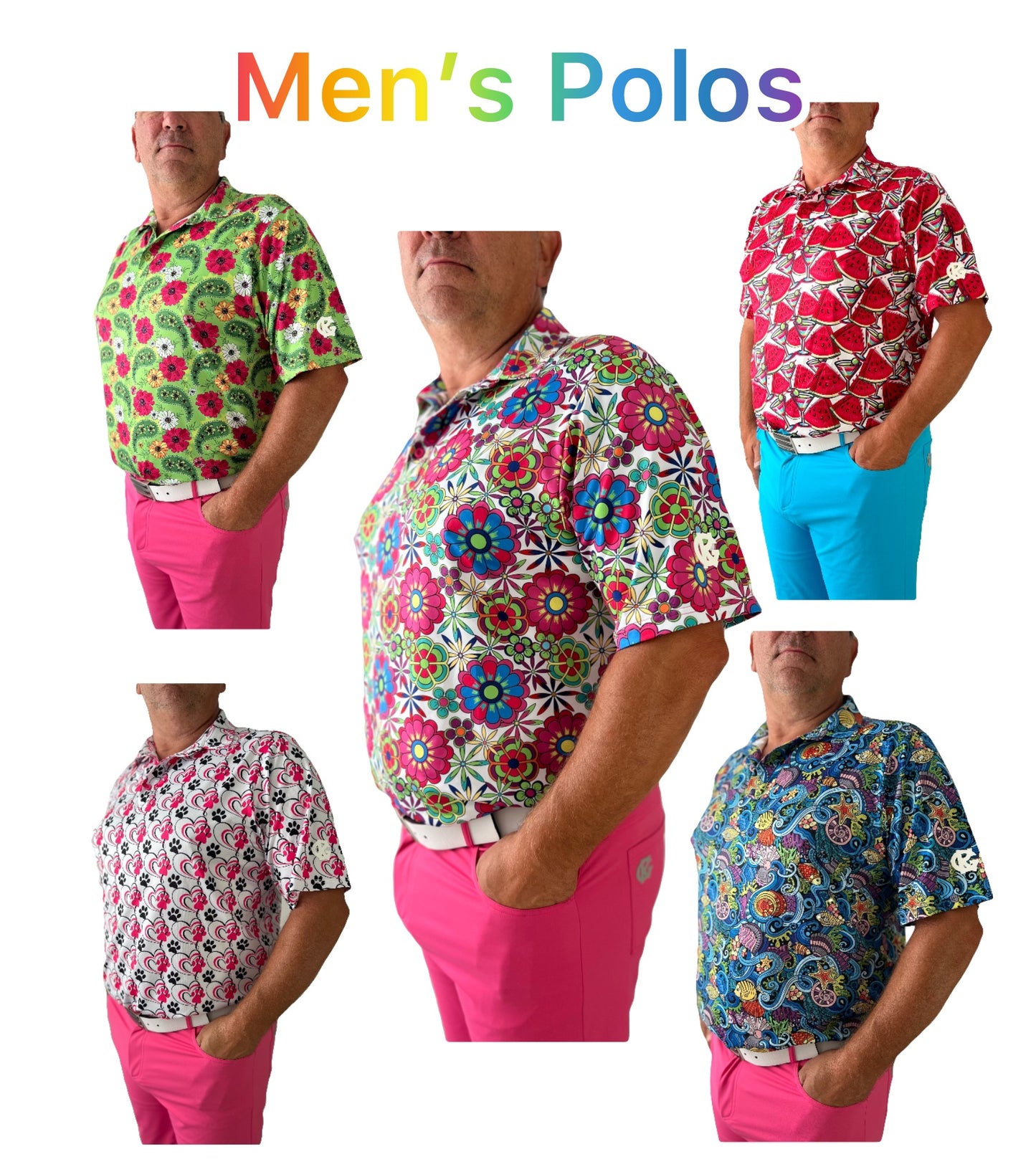 2025 Men's Assorted Polos