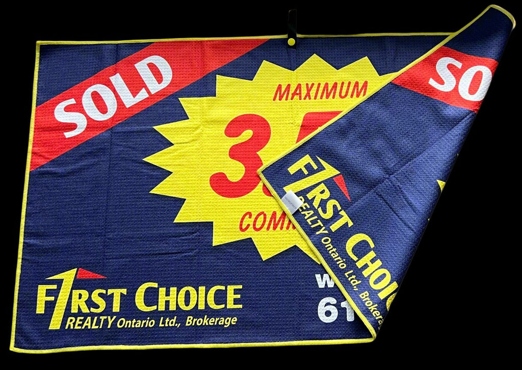 Custom Order Golf Towels