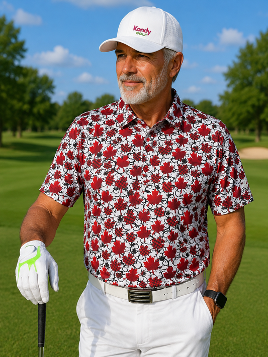 Canada EH? Men's Golf Polos