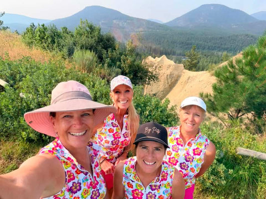 2026 Assorted women's Racer Back Golf Polos