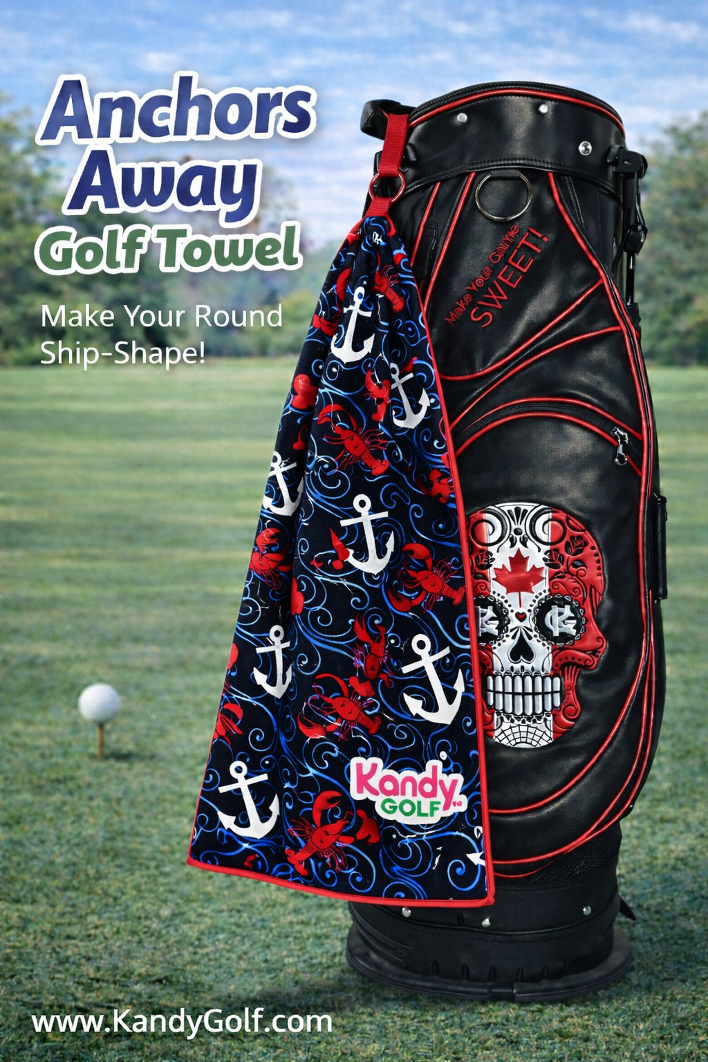 Serviettes de golf Kandy