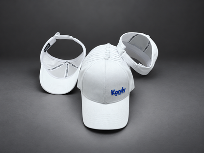 Kandy Golf Assorted 1/4 Visor, Open back Hats