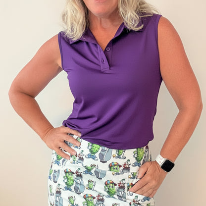 2025 Ärmellose Poloshirts