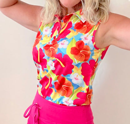 2025 Ärmellose Poloshirts