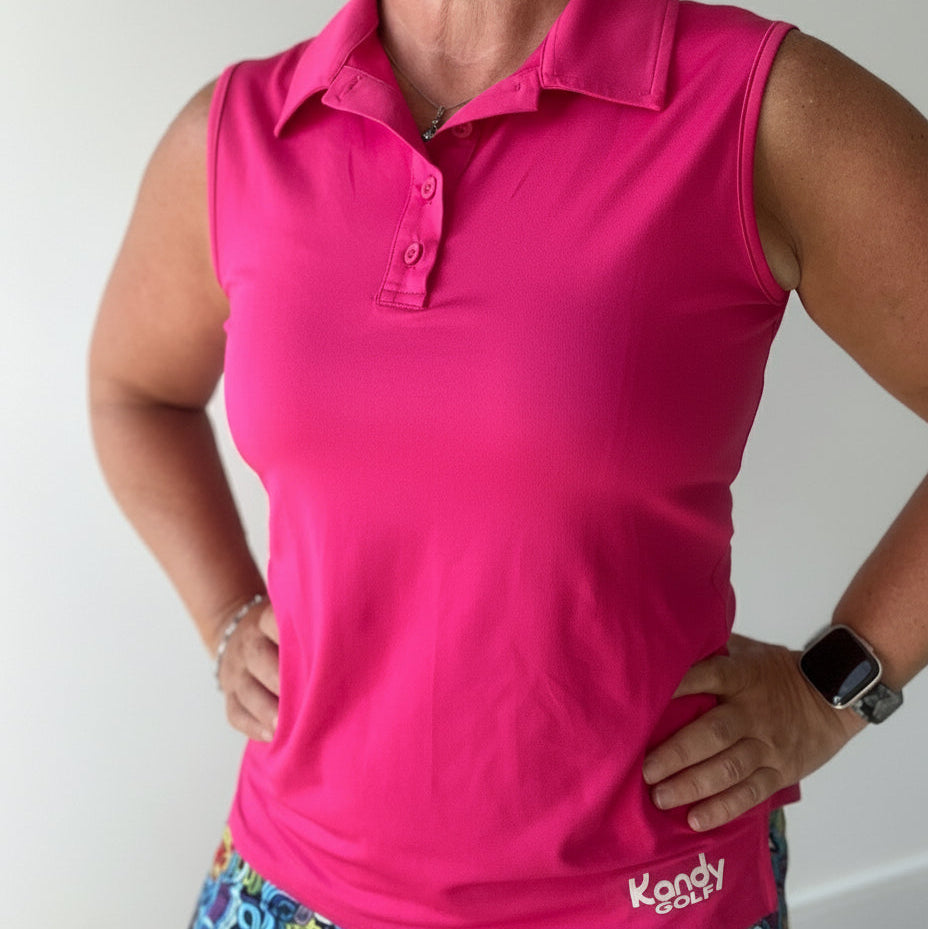 2025 Ärmellose Poloshirts