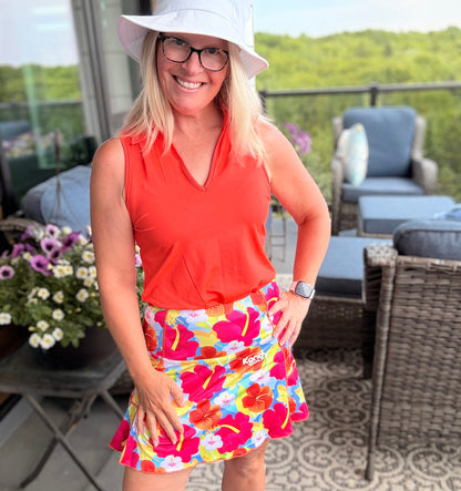 Falda pantalón con volantes Fore 2024.