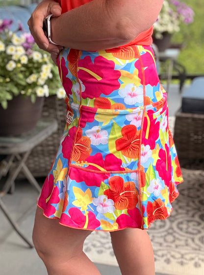 Falda pantalón con volantes Fore 2024.