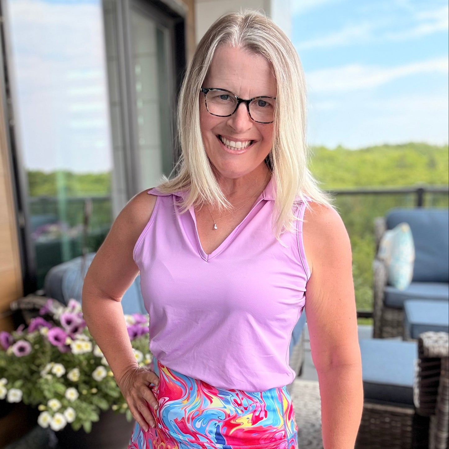 2026 Assorted Racer Back Polos