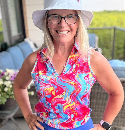 2026 Assorted Racer Back Polos