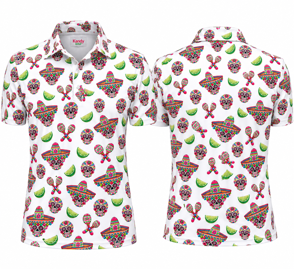 Pre Order  SKULLED IT! Golf Polo