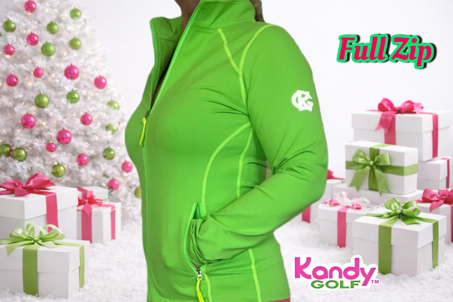 Ladies' Full Zip Sweater