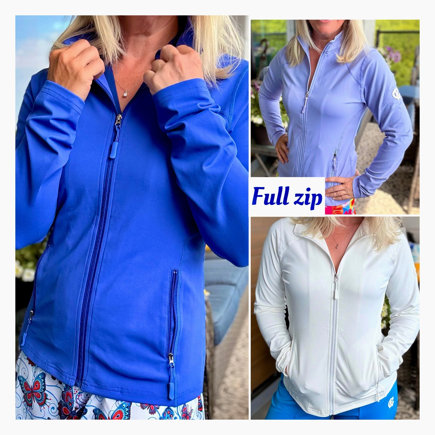 Pre Order 2026 Ladies' Full Zip Sweater