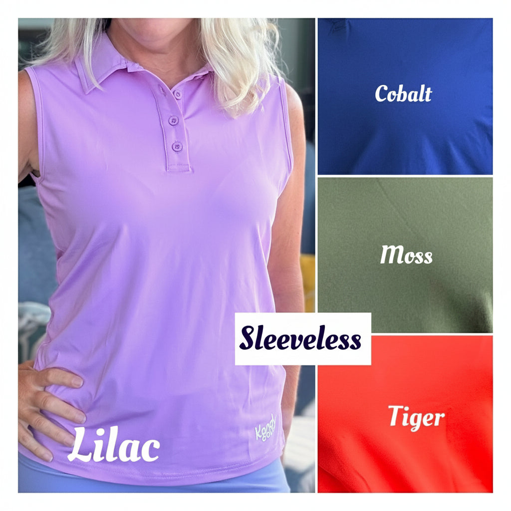 2025 Ärmellose Poloshirts