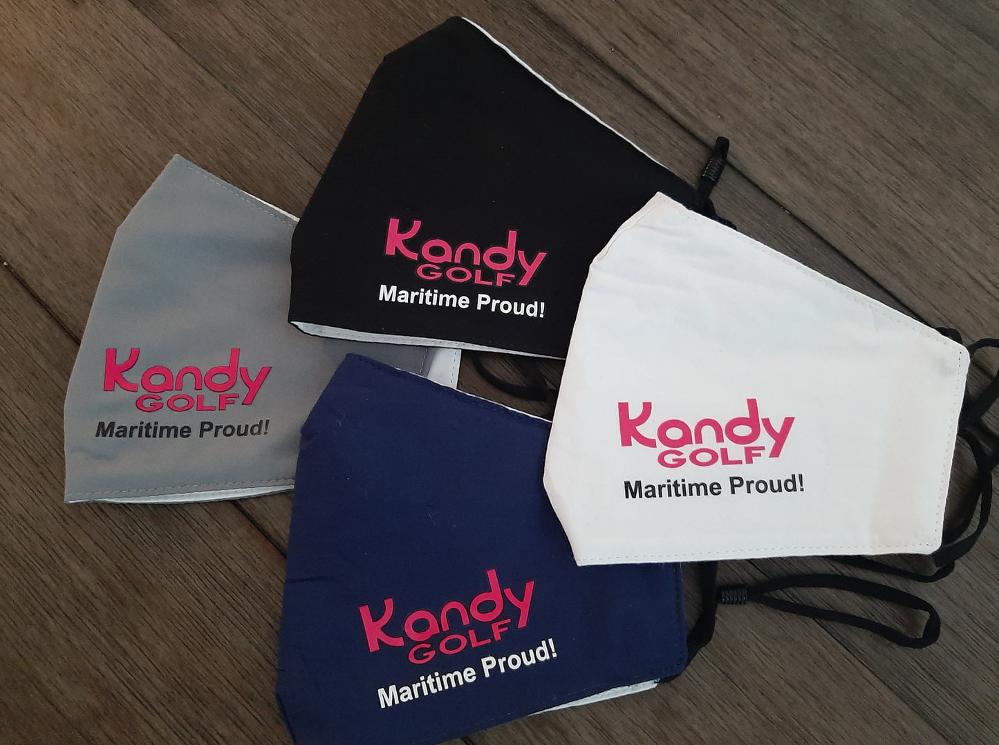 Kandy Golf Face Masks