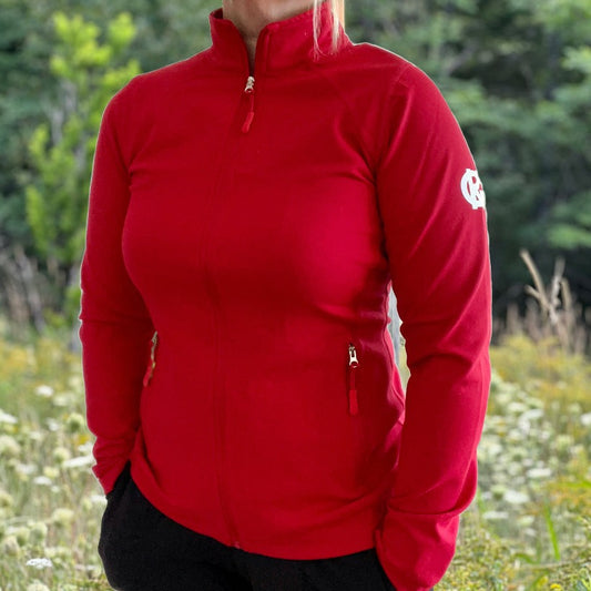 Clearance 2023 Ladies' Full Zip only one XS Red left!